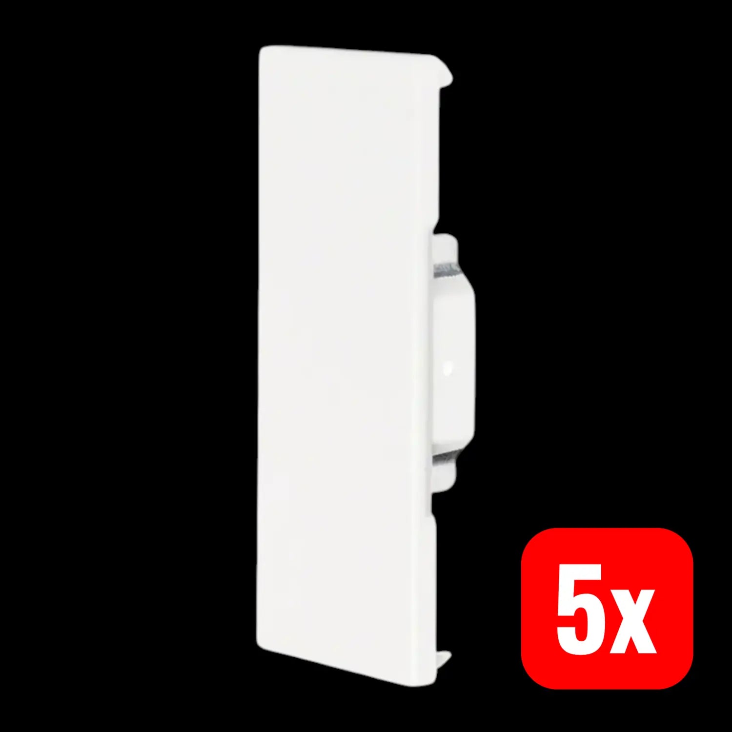 B-Ware Hager Endstück Abschlussstück Kabelkanal Endteil Installation 170x68 Mm 5 Stück - 4012740989695