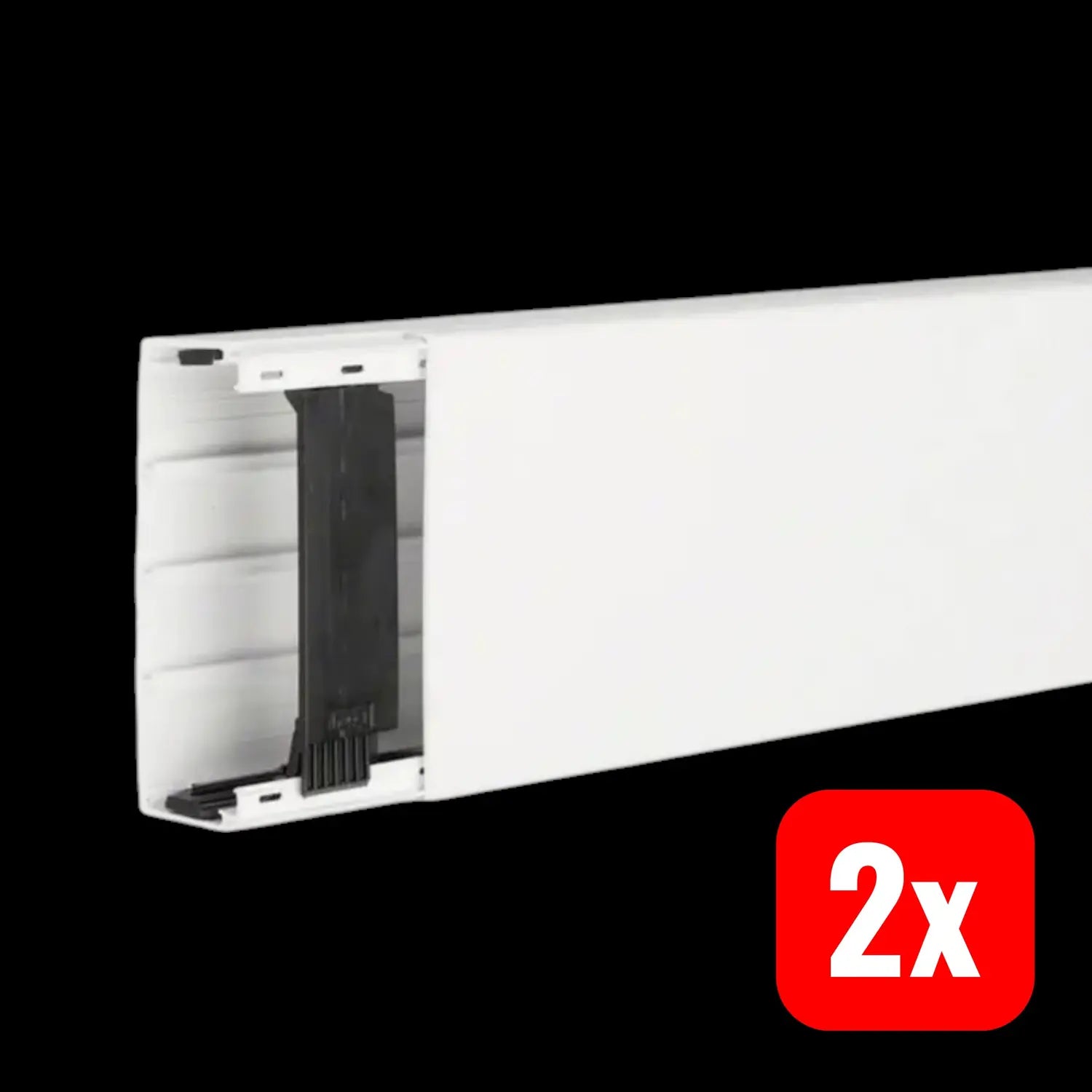 B-Ware Hager Kabelkanal Leitungskanal Kabelkanal Lf4011009016 2000x110x40mm 2m 2 Stück - 4012740012201