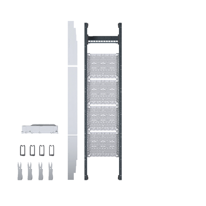 Hager Komplettfeld Multimediafeld Univers Z Zählerschrank 1feld Ohne Patchmodule B-Ware - 3250616161061