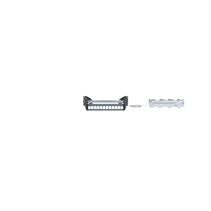 Hager Komplettfeld Multimediafeld Univers Z Zählerschrank 1feld Ohne Patchmodule B-Ware - 3250616161061