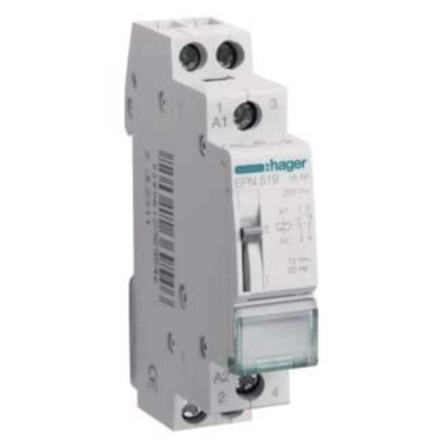B-Ware Hager Stromstoßschalter Fernschalter Hutschiene Mechanischer Schalter Epn519 12 V - 3250612369546