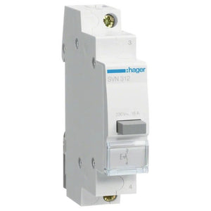 B-Ware Hager Druckschalter Taster Schalter 16 A 230 V Ac Din En 60947 5 1 Svn312