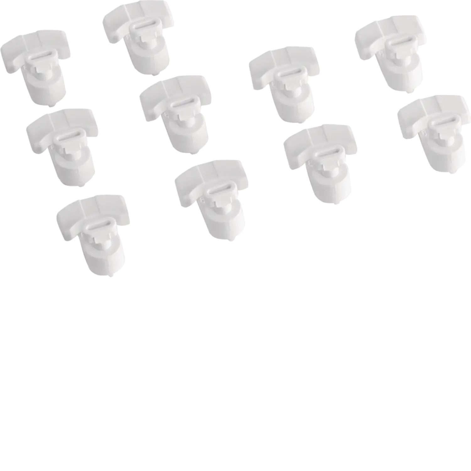 Hager Zay88079 Verriegelung Set Hauptschalter 10 Stück Montagezubehör B-Ware - 3250611074731