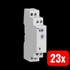 B-Ware Hager Ezd100 Zeitrelais Einschaltverzögert 24 240 Vac/Dc Zeit Relais 9 Stück