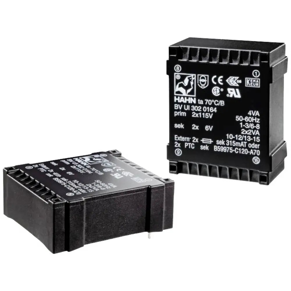 B-Ware Hahn Printtransformator Bv Ui 304 0136 Transformator 2x115 V 2x15 V 10 Va 10 Stück - 2050008939022