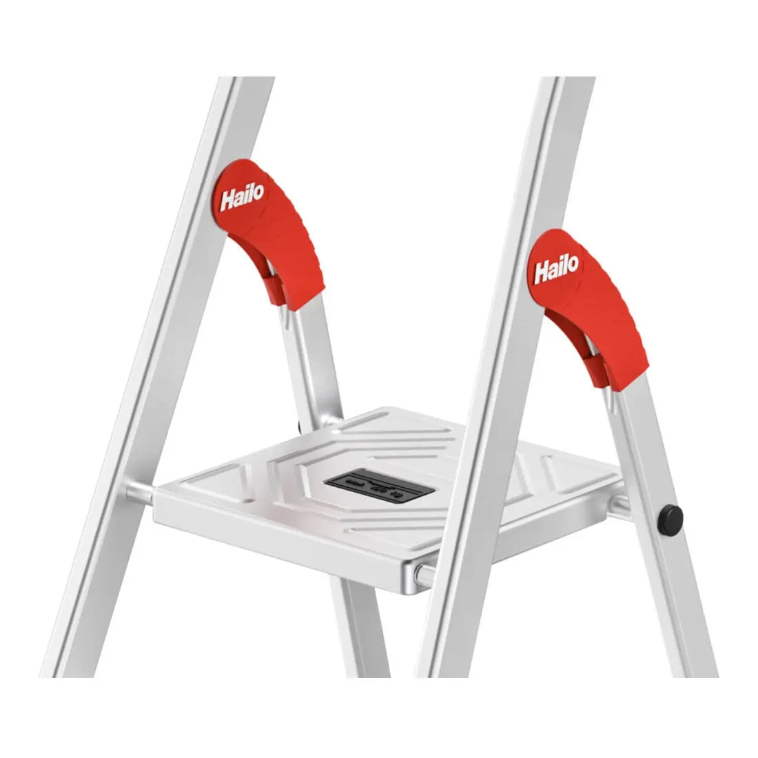B-Ware Hailo Stehleiter Klappleiter L80 Comfort Line Alu 5 Stufen Siehe Text/Foto - 4007126023940