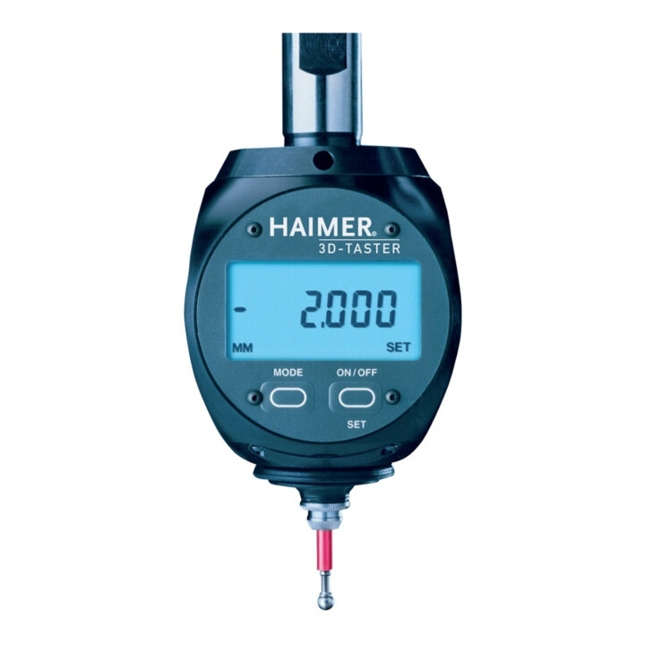 Haimer Taster 3 D Digital Messgerät Fräszubehör Schaft 20mm Kurz Tasteinsatz 4mm B-Ware - 4034221006929