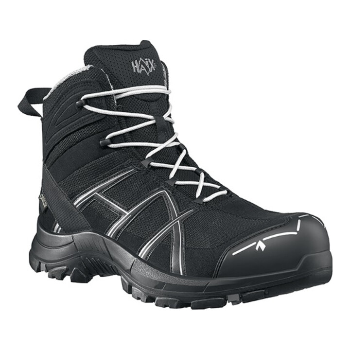 Haix Sicherheitsstiefel Arbeitsschuhe S3 Hro Hi Ci Wr Src Esd Schwarz Silber 43 B-Ware - 4044465252150