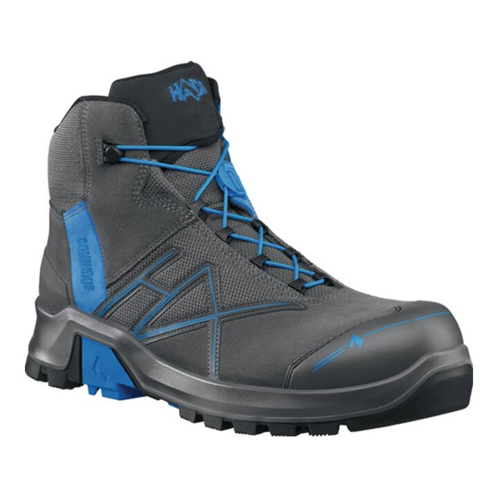 B-Ware Haix Sicherheitsstiefel Arbeitsschuhe Connexis Gtx Grau Blau S3 Gr 11 46 Schuhe