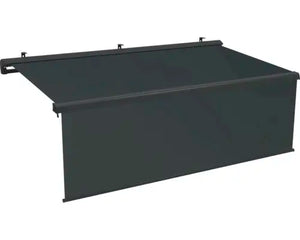 B-Ware Markise Sonnenschutz Balkon Terrasse Vernazza Halbkassettenmarkise Anthrazit