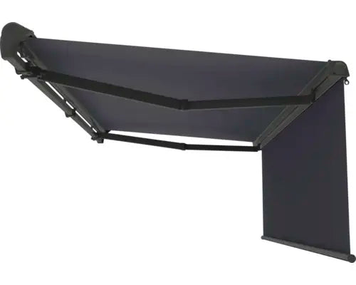 B-Ware Markise Sonnenschutz Balkon Terrasse Vernazza Halbkassettenmarkise Anthrazit - 4306516022632