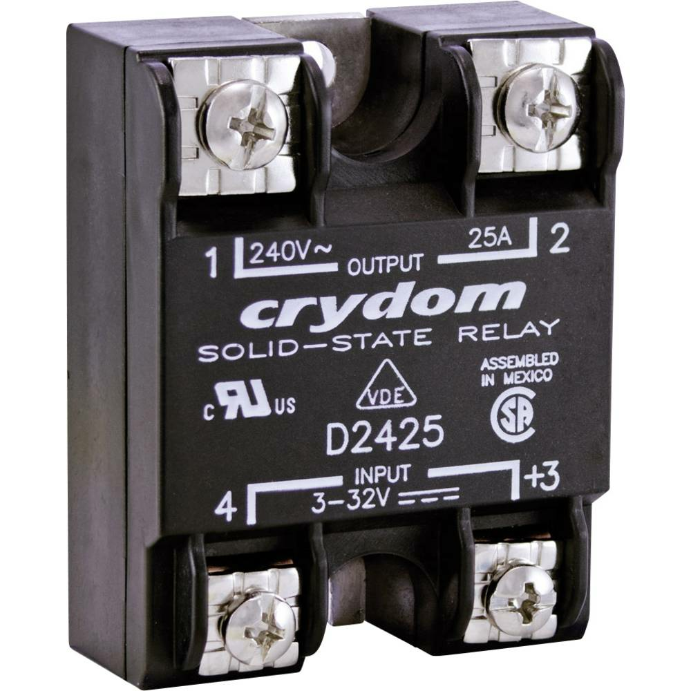 B-Ware Crydom Halbleiterrelais D2410 10 A Relais Lastrelais Schaltspannung Max. 280 V/Ac - 4016138061970