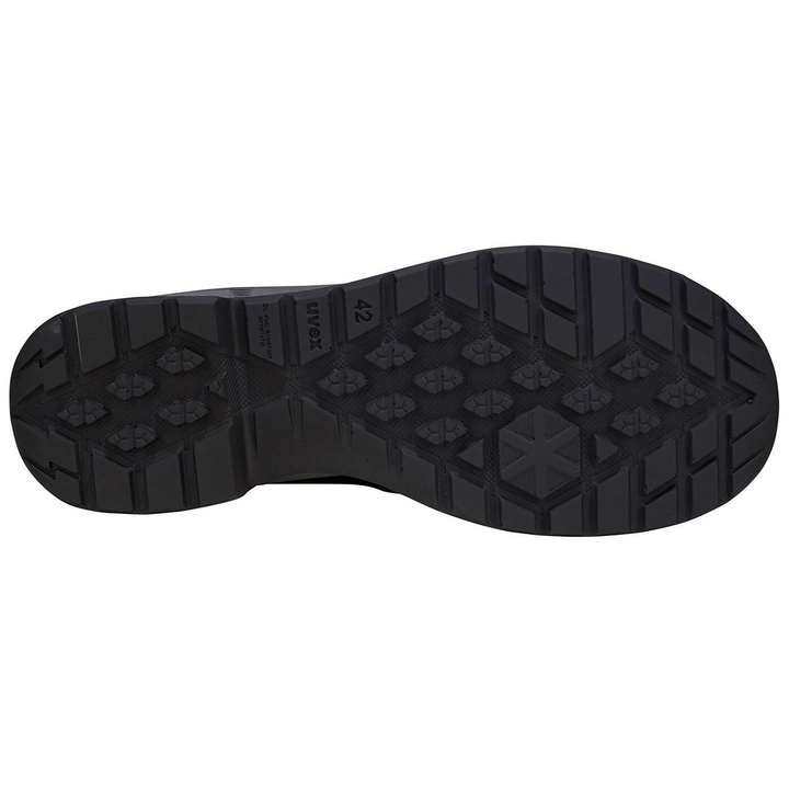 Uvex Sicherheitshalbschuh S1 P Sicherheitsschuh Schuhgröße 45 Schwarz/Rot 1 Paar B-Ware