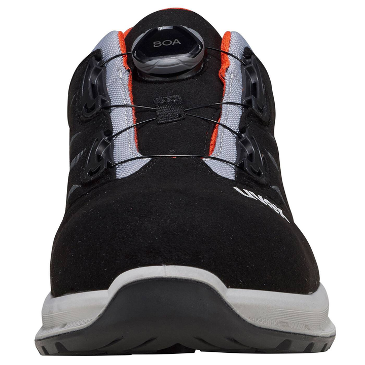 Uvex Sicherheitshalbschuh S1 P Sicherheitsschuh Schuhgröße 45 Schwarz/Rot 1 Paar B-Ware
