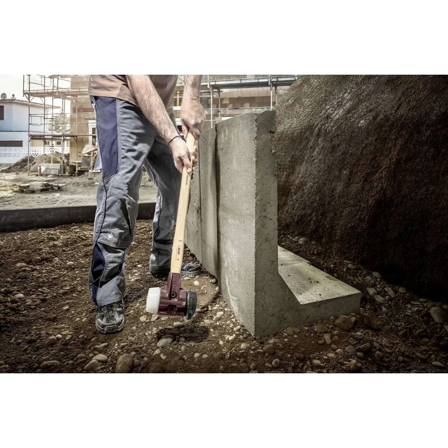 B-Ware Halder Vorschlaghammer Hammer Simplex Ergonomisch Gummikomposition Superplastik - 4030618312444