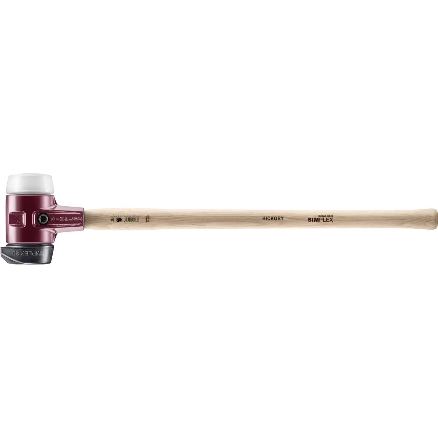 B-Ware Halder Vorschlaghammer Hammer Simplex Ergonomisch Gummikomposition Superplastik - 4030618312444