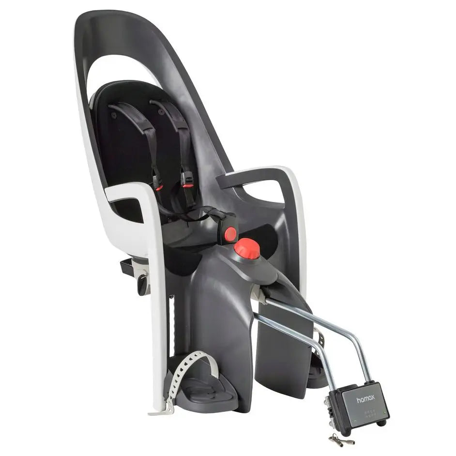 B-Ware Hamax Caress Fahrrad Kindersitz Sitz Babysitz Kindersitz Grau/Weiß/Schwarz449 - 7029775531017