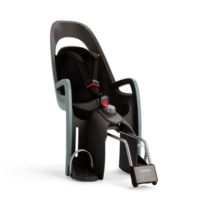 B-Ware Hamax Caress Green Black Fahrradsitz Kindersitz Rückenlehne Höhenverstellbar