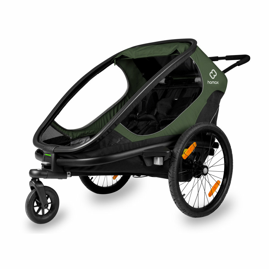 Hamax Outback Kinderfahrradanhänger Fahrradanhänger Fahrrad Zubehör Radanhänger B-Ware - 7029774000620