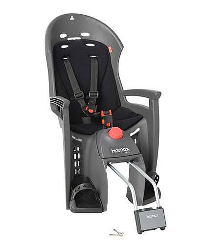 Hamax Fahrradsitz Siesta Grau Fahrrad Kindersitz Ab 9 Monaten Bis 22kg B-Ware - 7029775525016