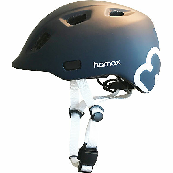 Hamax Kinderfahrradhelm Fahrradhelm Thundercap Gr. S Helm Schutzhelm Blau Weiß B-Ware