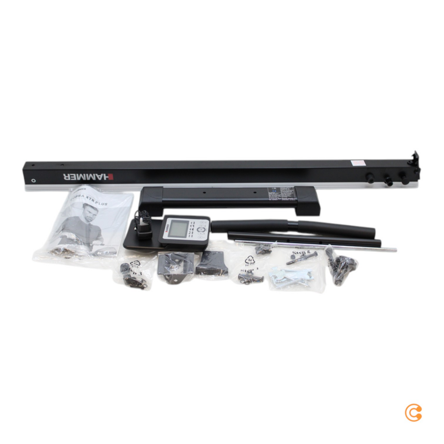Hammer Rudergerät Trainingsgerät Ruderzugmaschine Klappbar Defektware D-Ware - 4005251453205