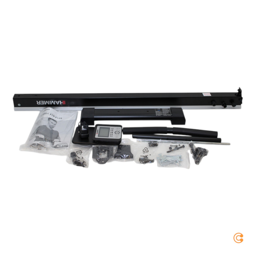 Hammer Rudergerät Trainingsgerät Ruderzugmaschine Klappbar Defektware D-Ware - 4005251453205