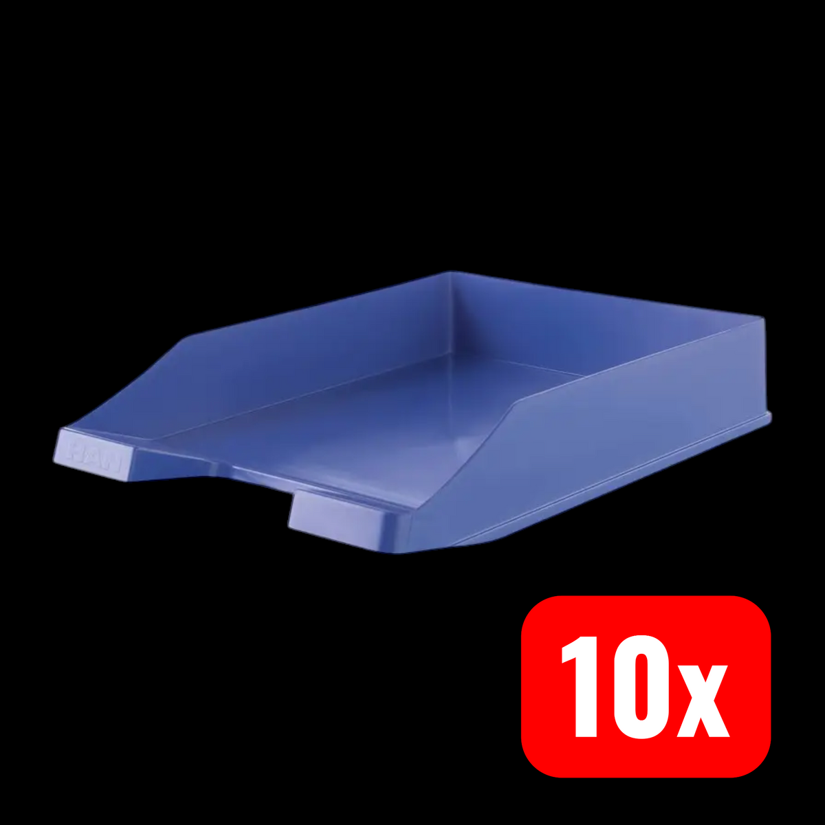 Han Briefablage Ablagefach Dokumentenablage DIN A4 DIN C4 Öko-Blau 10 STÜCK - 4012473999312