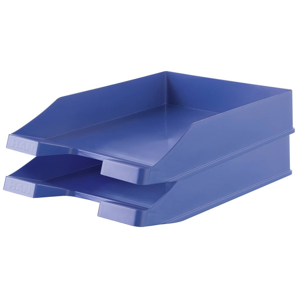 Han Briefablage Ablagefach Dokumentenablage DIN A4 DIN C4 Öko-Blau 10 STÜCK - 4012473999312