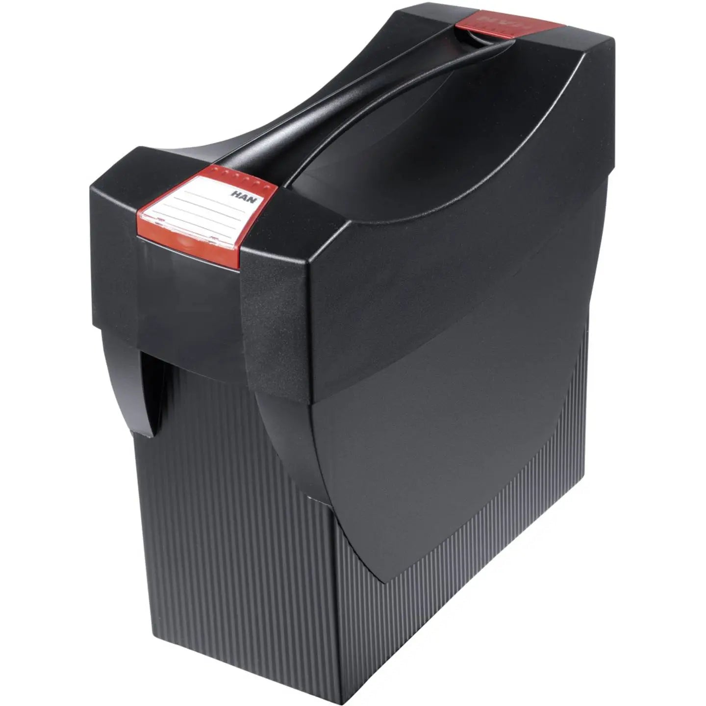 B-Ware Hängemappenbox Ablagebox Dokumentenbox Han Swing Plus Schwarz Deckel Din A4 - 4012473190122
