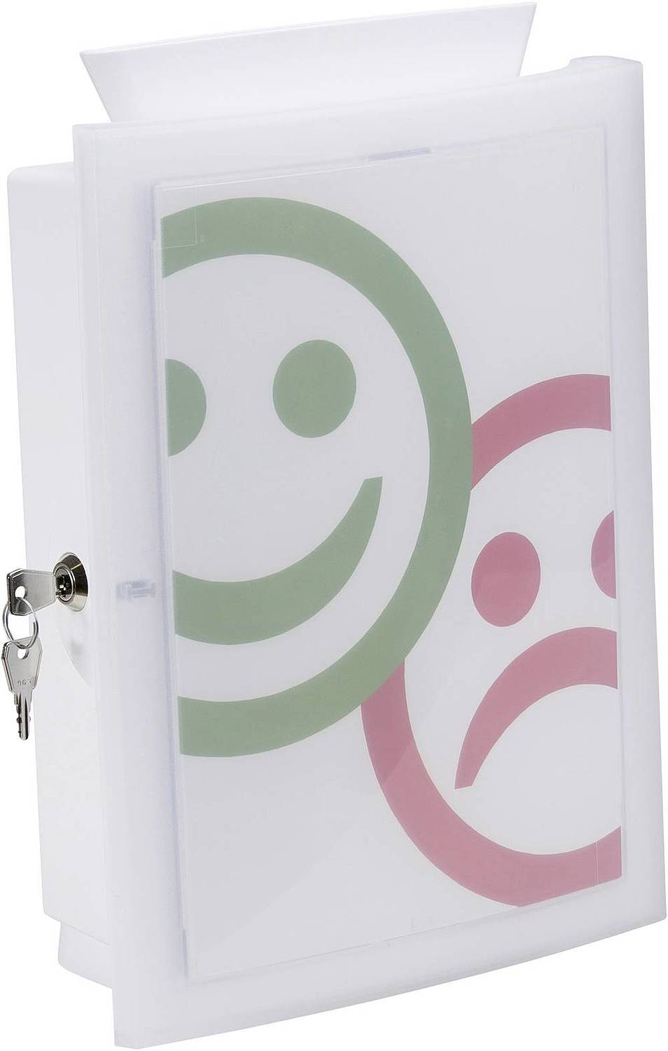 B-Ware Han Sammelbox Image'in Abschließbar Schließbox Mit Zubehör Weiß 260x375x128mm - 4012473410244