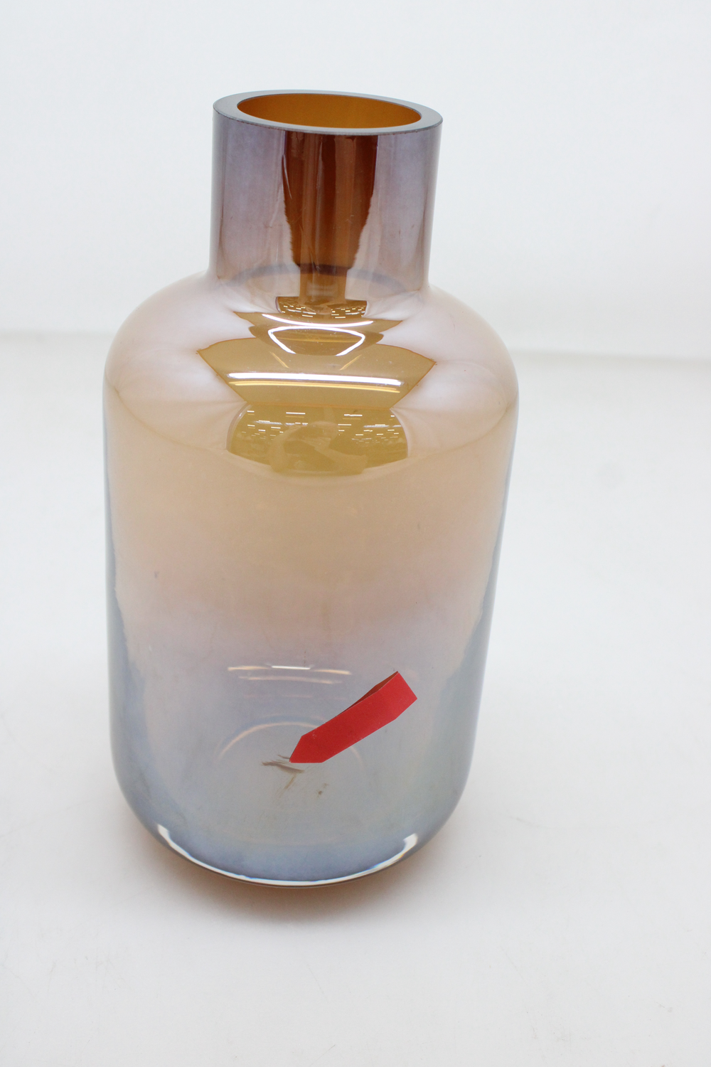 Hana Lister Glas Vase Tischvase Dekovase Glasvase ø 13 X H 25cm Siehe Text B-Ware - 4251384243323