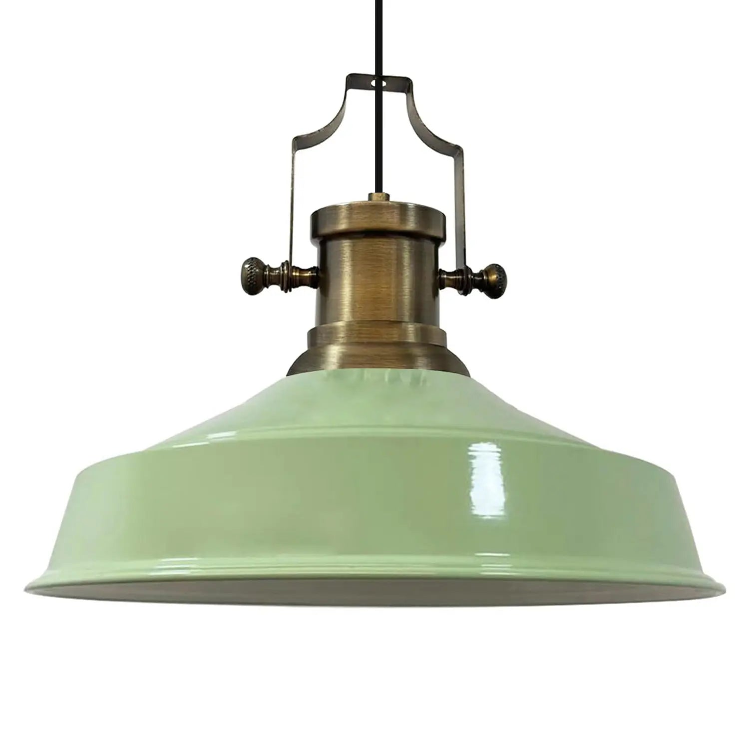 B-Ware Royaltec Hängelampe Pendelleuchte Augusta Metall Mintgrün Vintage E27 Led ø 40cm - 8682835457369