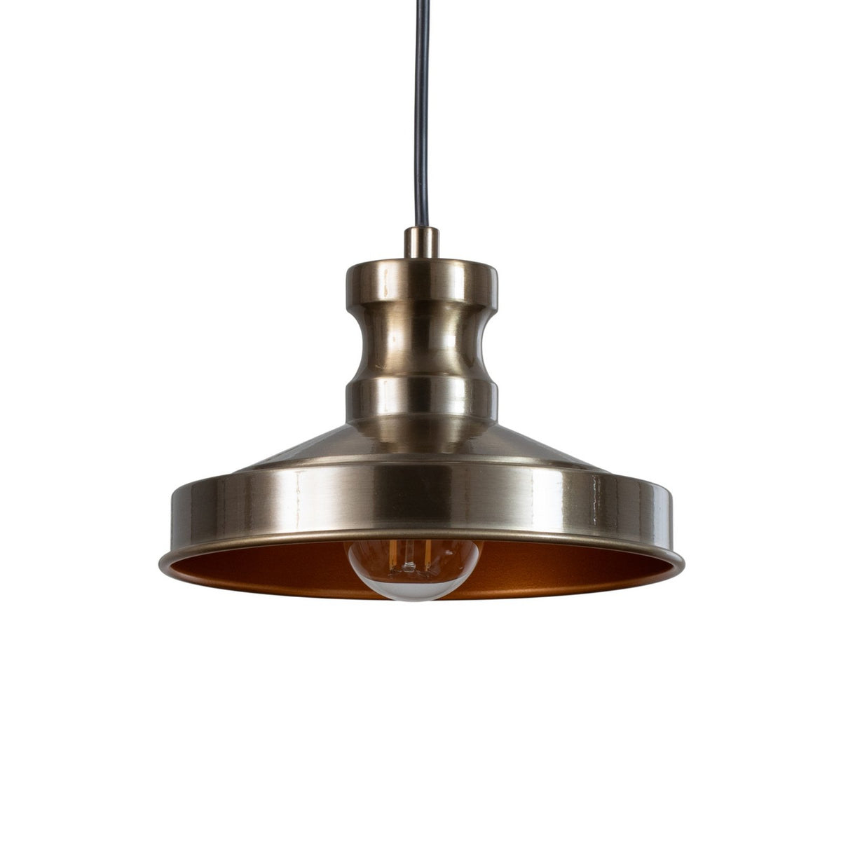 Berceste Hängelampe Pendelleuchte Lampe 3-flammig altmessingfarben E27 - 8684283470518