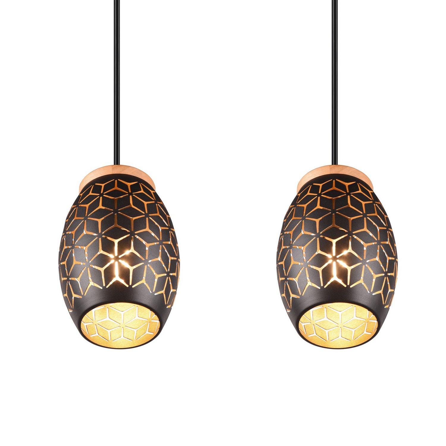 B-Ware Reality Leuchten Bidar Hängelampe Hängeleuchte Lampe Leuchte Pendellampe Licht - 4017807574890