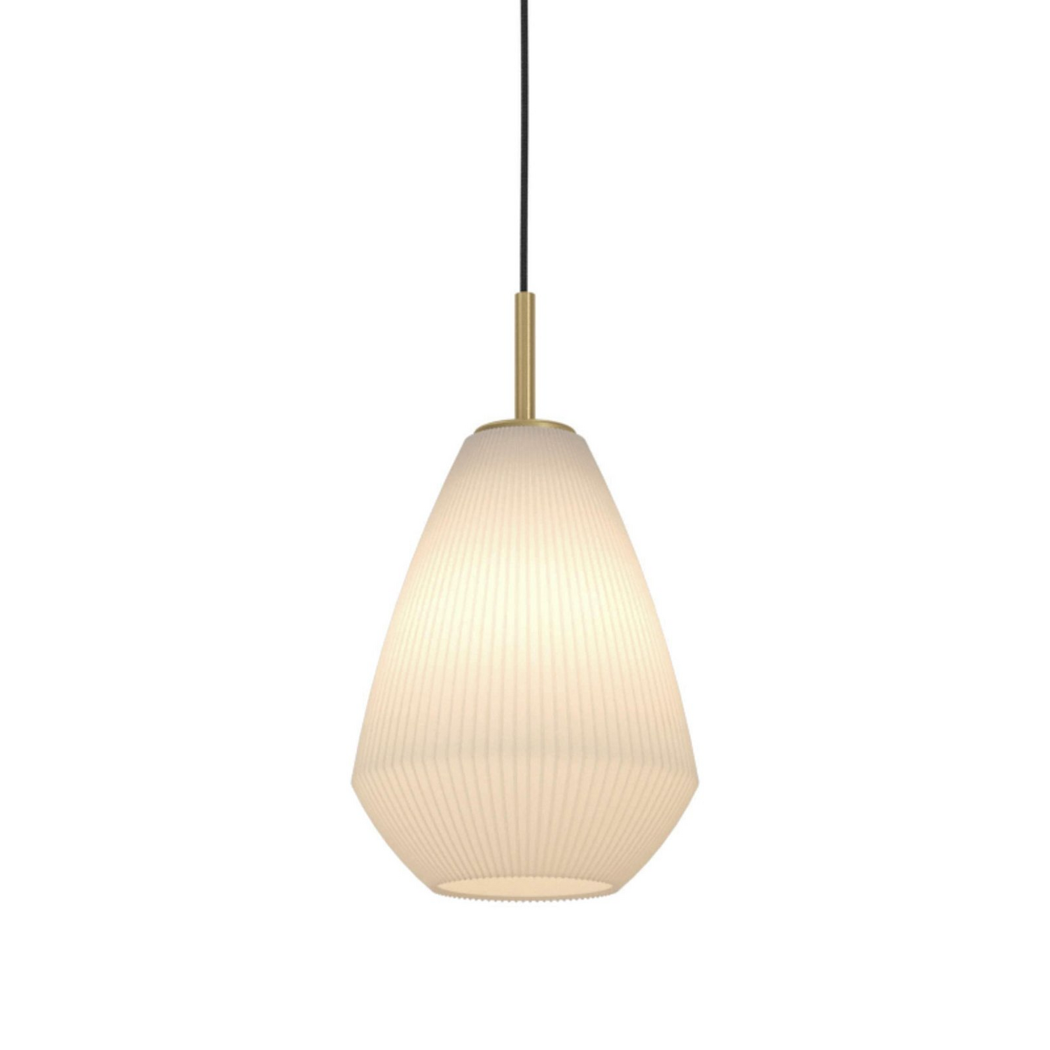 B-Ware Eglo Hängelampe Pendelleuchte Caprarola Sandfarben Glas Metall 20 Cm E27