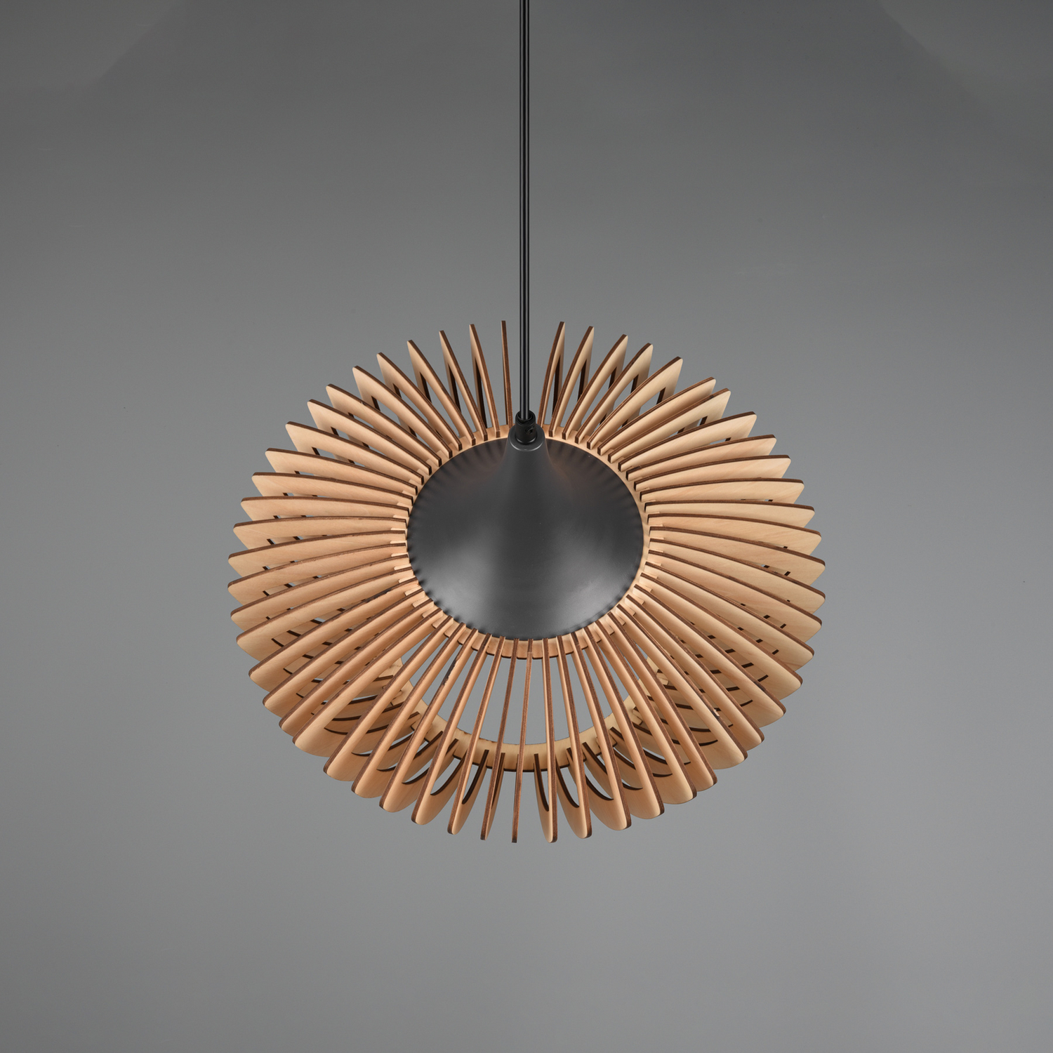 B-Ware Trio Lighting Hängelampe Colino Aus Holzlamellen Holz Hell Deckenlampe Lampe - 4017807540277