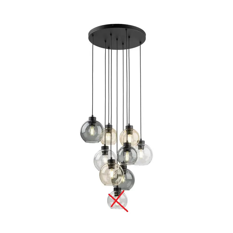 B-Ware Hängelampe Cubus Mix Deckenleuchte Lampe ø 58 Cm Mehrfarbig Siehe Text/Foto - 5906135102471