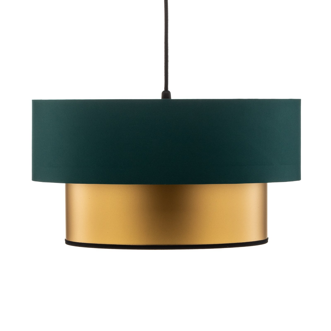Hängelampe Dorina Pendelleuchte Lampe Grün Gold ø 40cm Esszimmer Beleuchtung B-Ware - 5902751349290