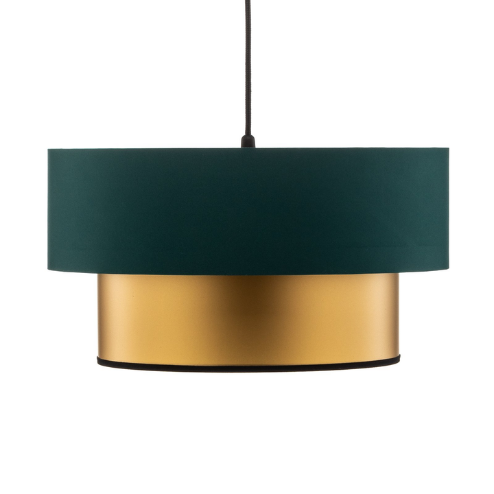 Hängelampe Dorina Pendelleuchte Lampe Grün Gold ø 40cm Esszimmer Beleuchtung B-Ware - 5902751349290