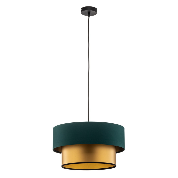 Hängelampe Dorina Pendelleuchte Lampe Grün Gold ø 40cm Esszimmer Beleuchtung B-Ware - 5902751349290