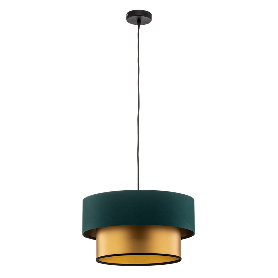 Hängelampe Dorina Pendelleuchte Lampe Grün Gold ø 40cm Esszimmer Beleuchtung B-Ware - 5902751349290