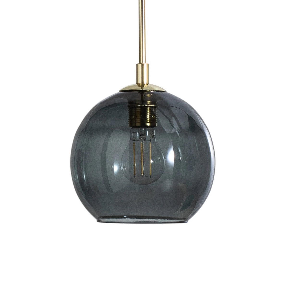 Argon Hängelampe Dulce rauchgrau schwarz Glas 3-flg Deckenlampe Deckenleuchte - 5902553234381