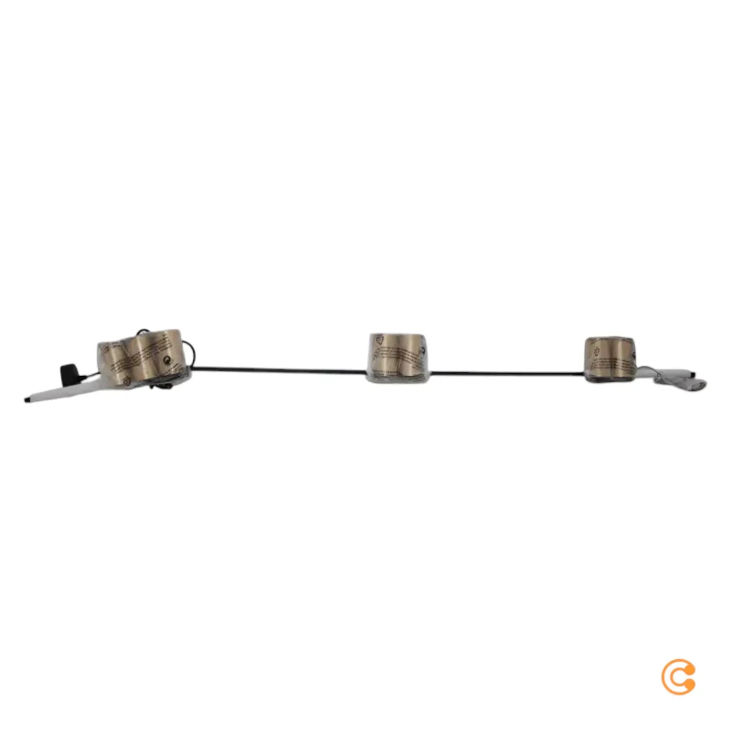 B-Ware Hängelampe Genesis Alu Schwarz/Gold 7 X Gu10 Länge 150 Cm Lampe Siehe Text/Foto - 5902693803720
