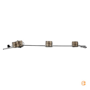 B-Ware Hängelampe Genesis Alu Schwarz/Gold 7 X Gu10 Länge 150 Cm Lampe Siehe Text/Foto