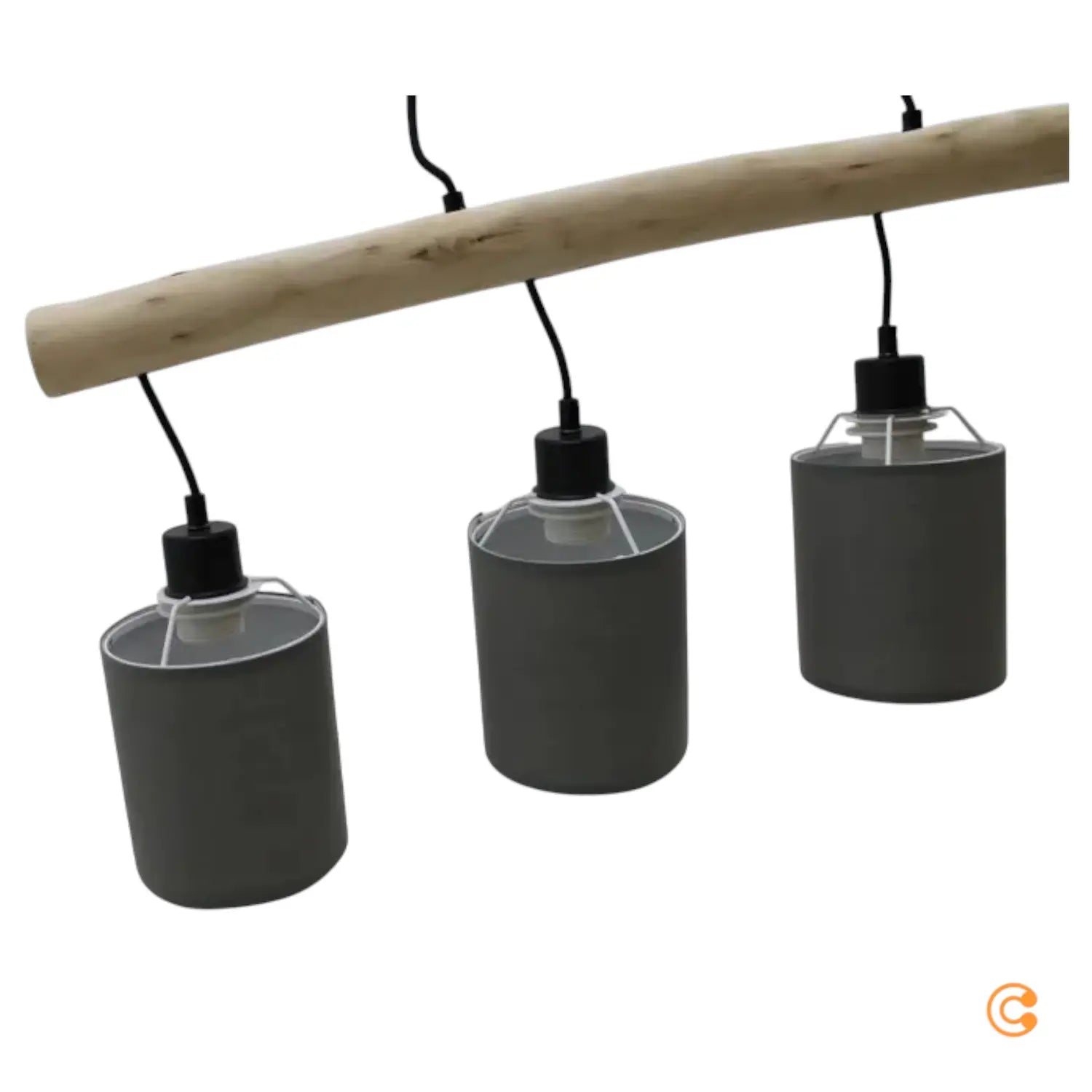 B-Ware Hängelampe Tribu Hängeleuchte Green Papierschirme Lampe Vierflammig - 4043689995171