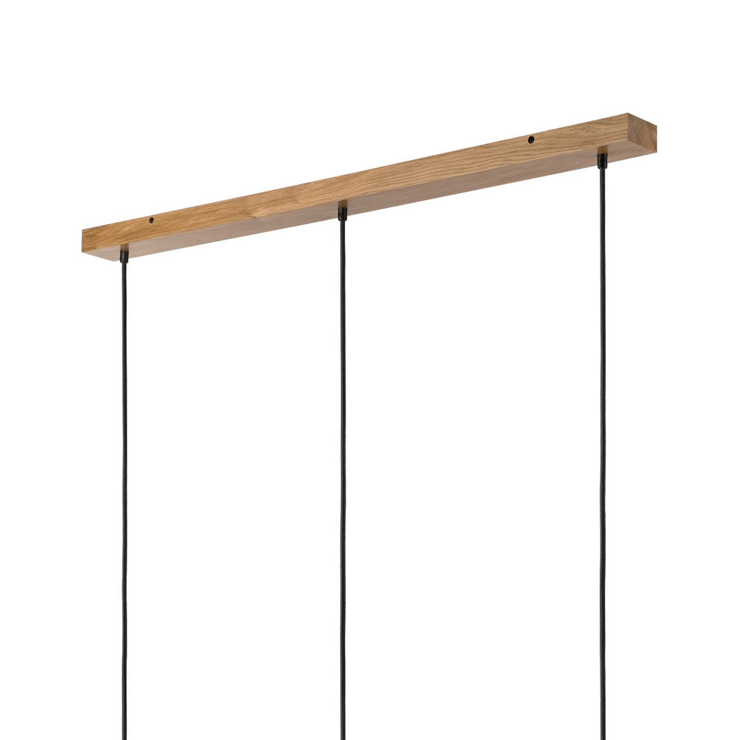 B-Ware Lamkur Pendelleuchte Hängeleuchte Harmony Opalglas Eiche Dreiflammig Led E27 - 5907687453509
