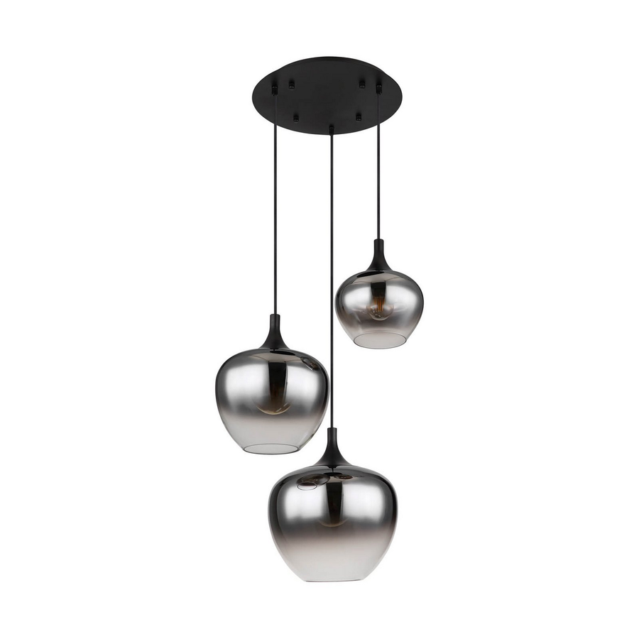 Globo Hängelampe Pendelleuchte Maxy Rauchgrau Glas Lampe Spot Siehe Text/Foto B-Ware - 9007371444397