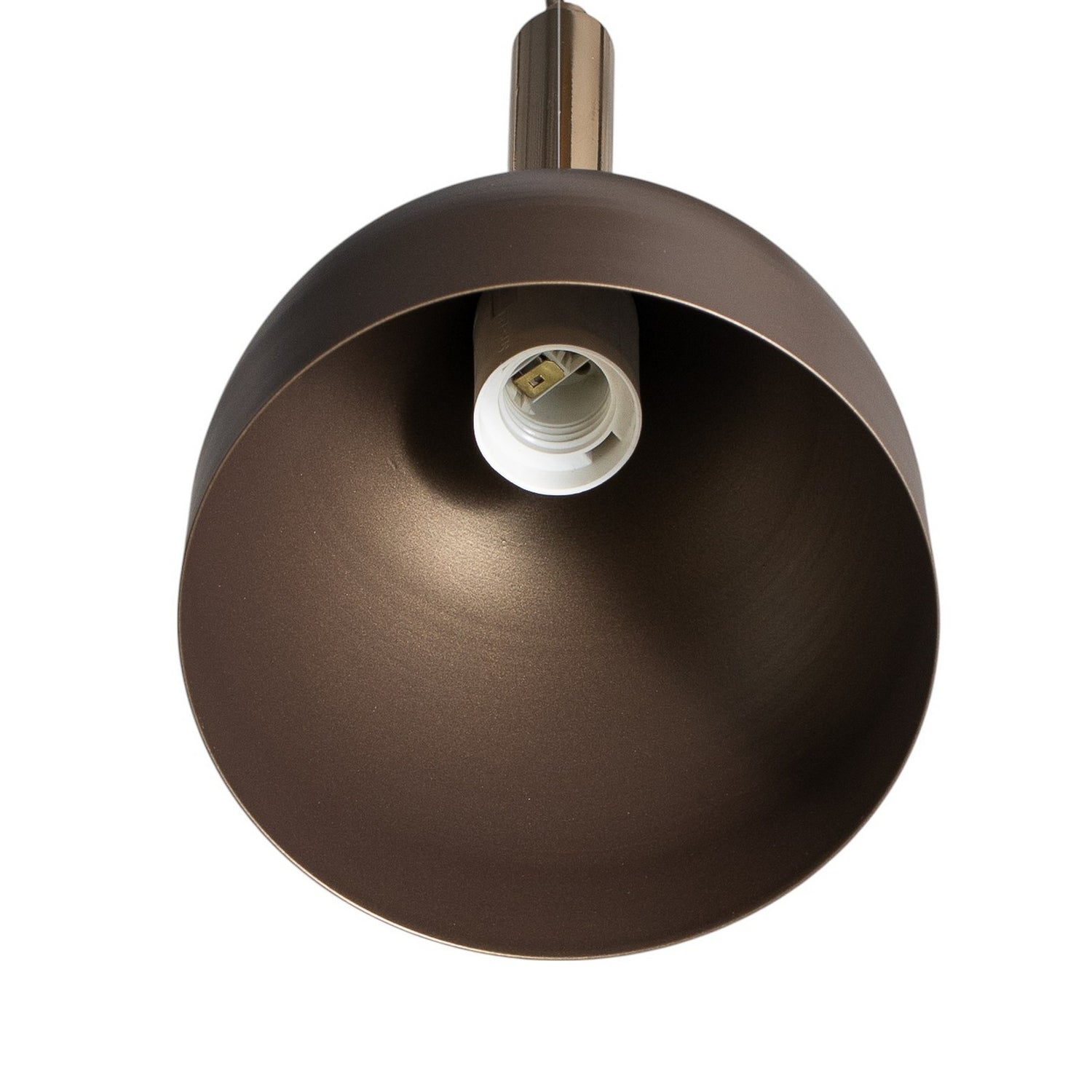 B-Ware Noak Hängelampe Pendelleuchte Lampe Stahl 3 Flg Led Deckenleuchte Titan/Gold - 5907565940046