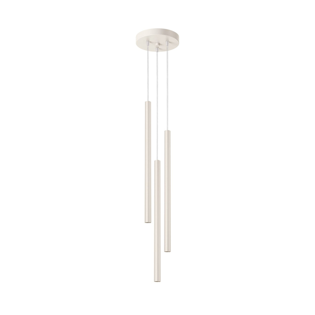 Pastelo Hängelampe Pendelleuchte Lampe beige Ø 19 cm Stahl - 5903282795037